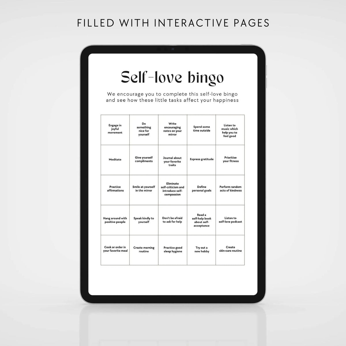 The Self-Love Digital Workbook