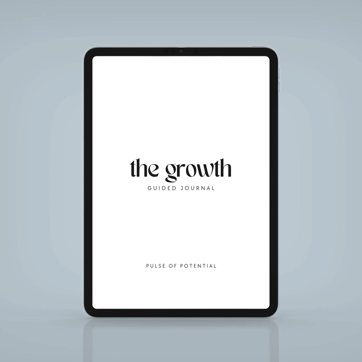 The Growth Digital Fillable Journal