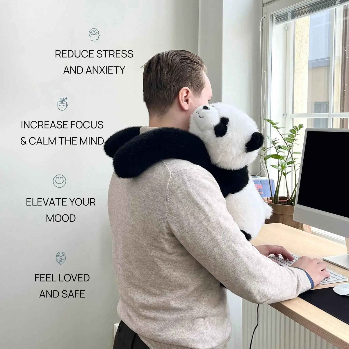 Pookie the Panda Weighted Animal