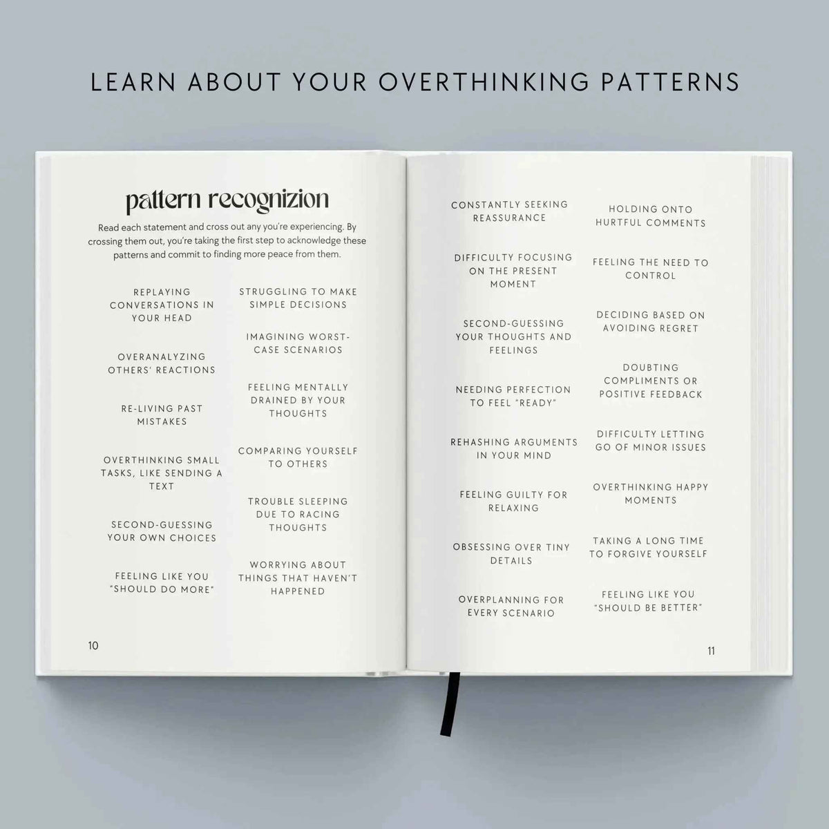 The Overthinking Guided Journal